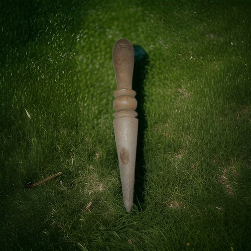 Vintage hand turned wooden - vintage,