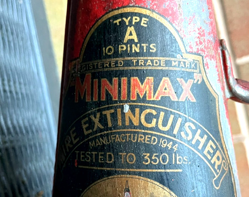 Vintage fire extinguisher - vintage,