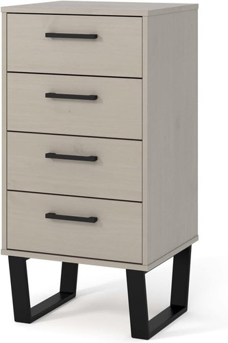 Industrial style tallboy chest - industrial,