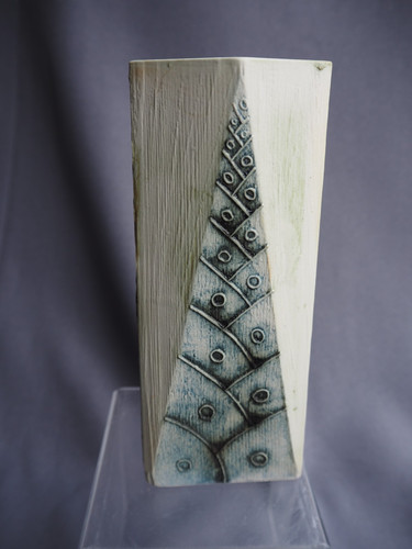 Carn studio pottery vase