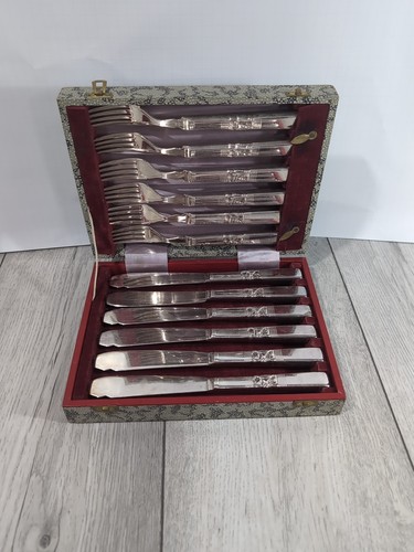 Vintage silver plated cutlery - plated,
