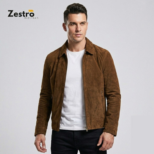 Premium handmade brown suede - handmade,