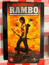Rambo Trilogy VHS Box Set –