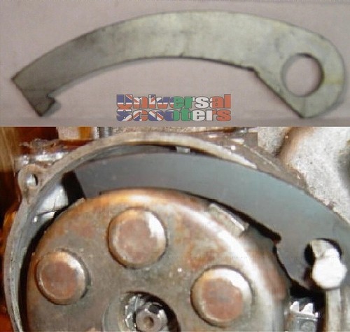 Vespa clutch holding - vespa,