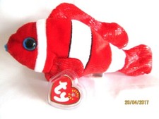  TY BEANIE BABY JESTER - THE CLOWN FISH  - MINT - RETIRED WITH TAGS