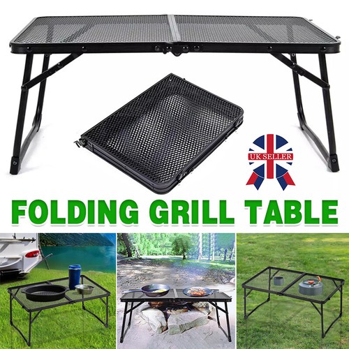 Folding grill table outdoor - grill,