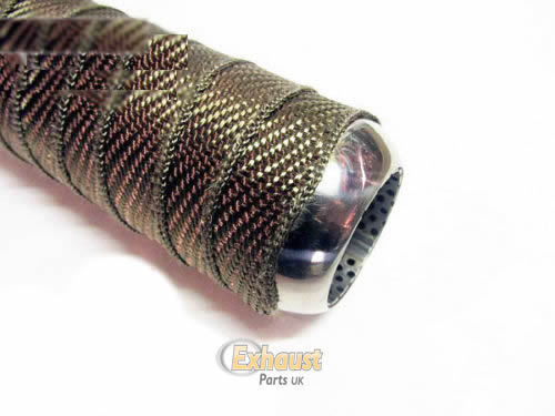 Titanium exhaust heat wrap - heat,