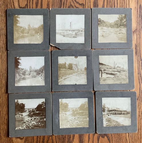 Antique photo lot - lot, dated