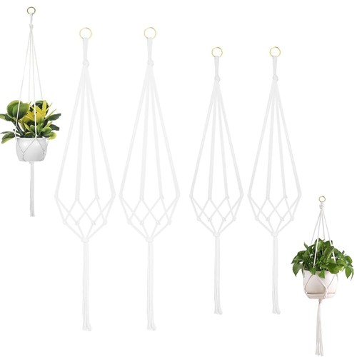 Pack macrame plant hanger - 4,
