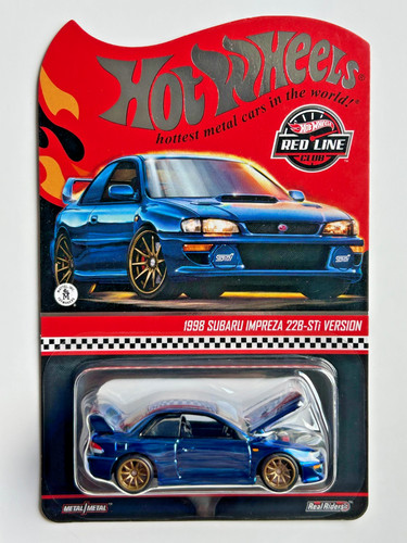 Hot wheels 1998 subaru impreza - hot,