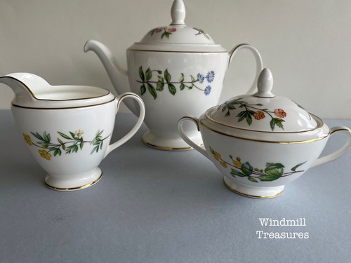 Vintage minton meadow teapot - vintage,