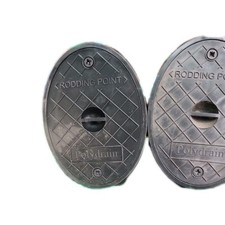 Underground Drainage 110mm Fittings Rodding Points. 