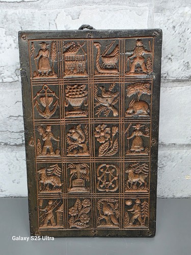Springerle german vintage wax - vintage,