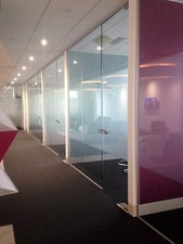 Fast Frameless Glass Partitioning at the best prices - Toughened Glass