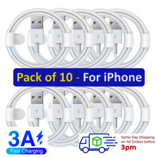 Pack of 10 iPhone Fast Charger