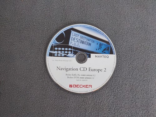 Navigation becker traffic - cd,