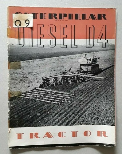 Caterpillar diesel tractor - d4,