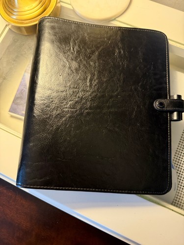 Filofax black vintage kent - filofax,