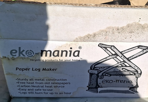 Eko mania metal paper log - metal,