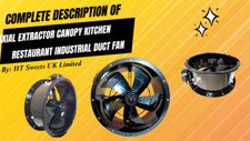 Industrial Duct Fan Cased