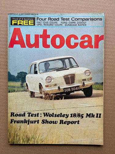Wolseley autocar - wolseley, 18/85
