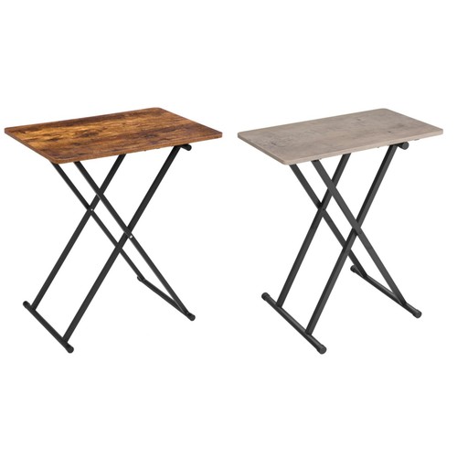 Folding side table tray - table, tv