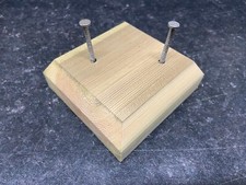 Quality Wooden Fence Post Caps, Fits 4"x4" & 3"x3" Posts, Pre-Drilled, Inc Nails