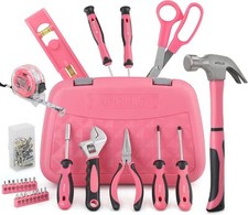 Ladies Pink Tool Kit Stylish