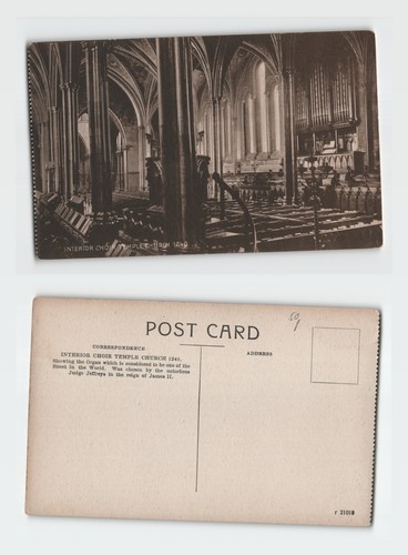 Vintage postcard london - postcard,