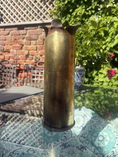 Trench art ww1 - art:, copper/brass
