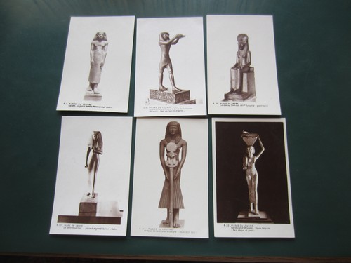 Postcard statues ancient - postcard,