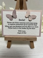 Wedding Disposable Camera Poem