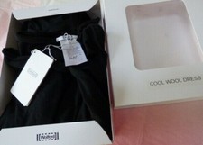 Wolford black virgin wool knit