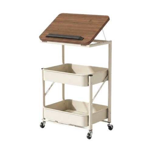 Rolling utility cart coffee - utility,