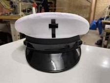 NEW MASONIC REGALIA KNIGHT TEMPLAR BLACK CAPTAIN HATS - ALMOST ALL SIZES CP MADE