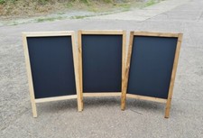 WOODEN A-BOARD SANDWICH BOARD