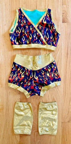 Womens pro wrestling gear set - wrestling,