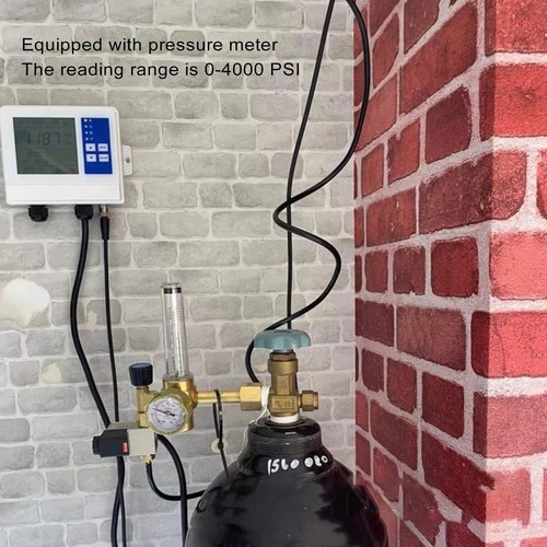 Co2 regulator with solenoid - regulator,