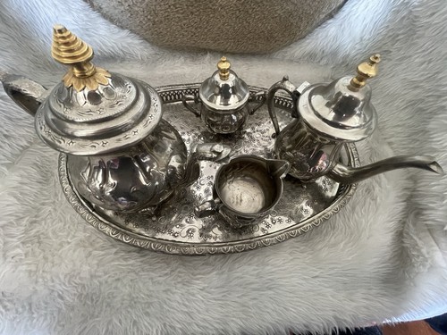 Moroccan silver plated - moroccan,