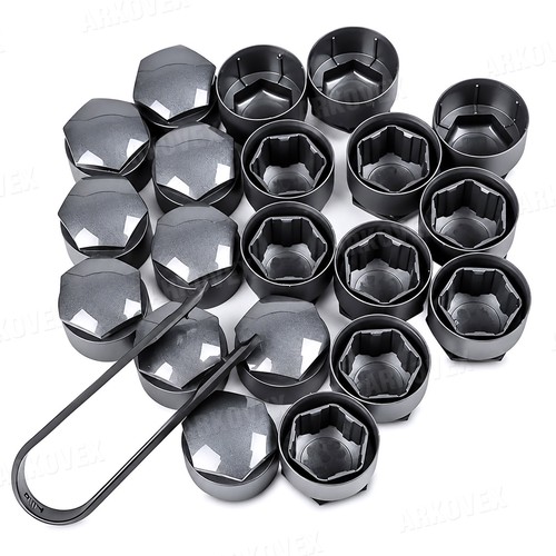 24x gray tire wheel - gray, cap