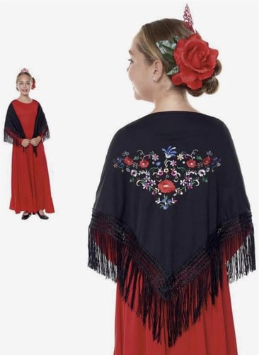 Spanish shawl girls - spanish,
