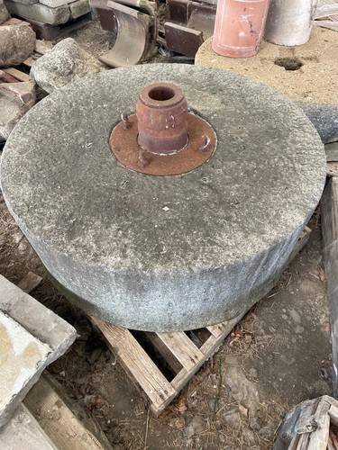 Mill stone antique - stone, garden