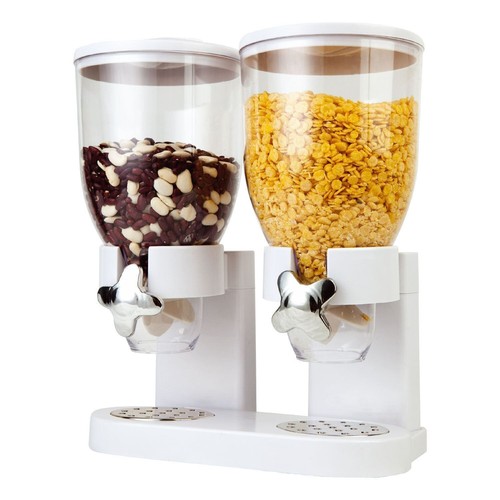 Cereal dispenser double dry - cereal,