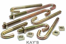 M6 M8 J HOOK BOLTS & SQUARE