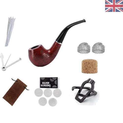 Versatile wooden tobacco pipe - wooden,