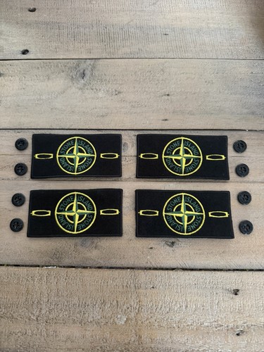 Stone island original badge - island,