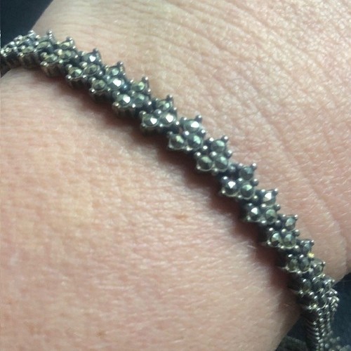 B1501 vintage marcasite - vintage,