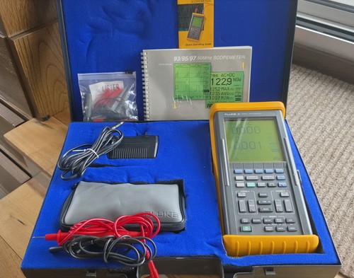 Fluke pm97 scopemeter 50mhz - scopemeter,