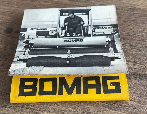 Bomag vibratory roller - vibratory,