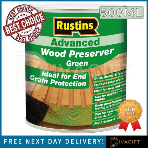 Rustins green wood preserver - rustins,